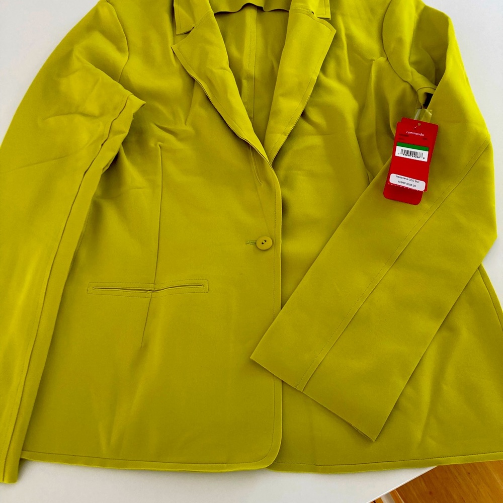 COMMANDO size L Citron Blazer, new, never worn